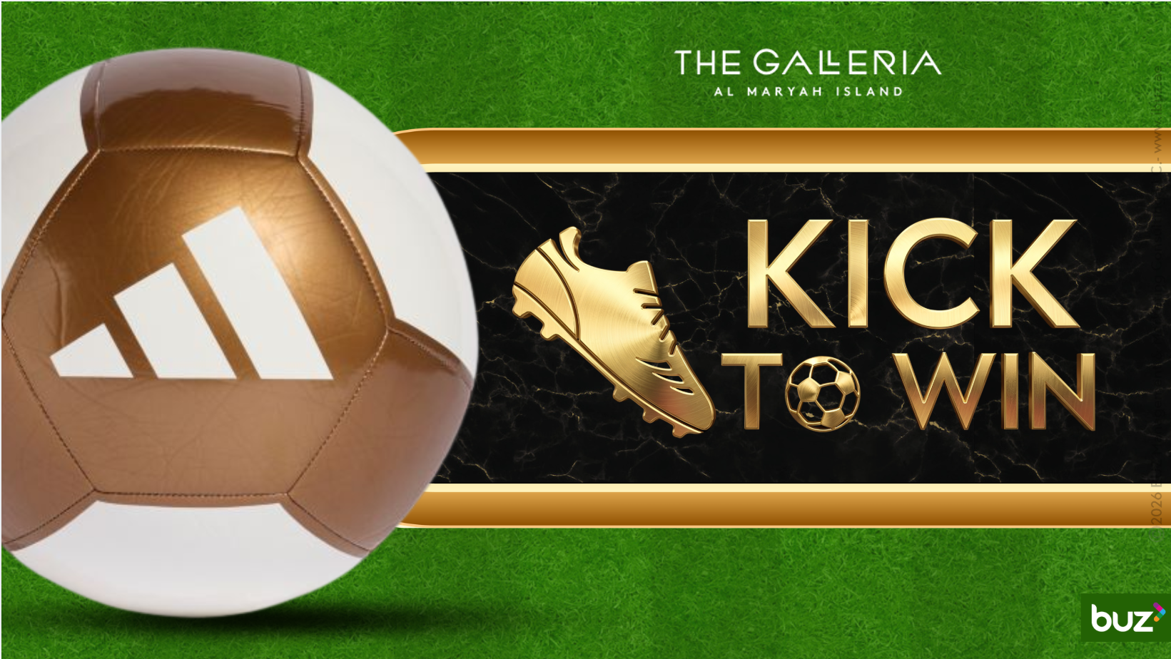 Kick to Win activation at The Galleria Al Maryah Island